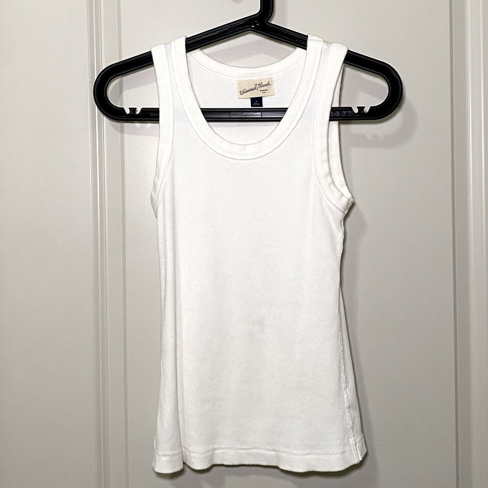 TARGET BASIC WHITE FULL LENGTH TANK